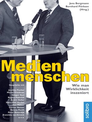 cover image of Medienmenschen